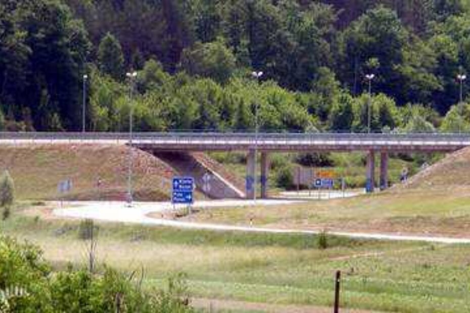 Čvor Ivoli na kojem se dogodila nesreća zbog prebrze vožnje