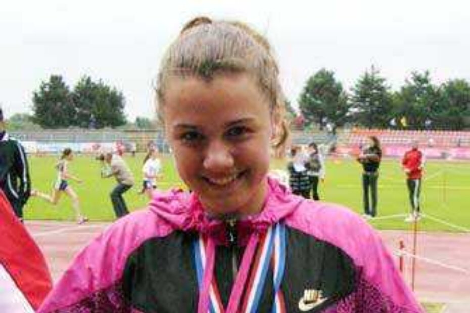 Nina Čuš sa osvojenim medaljama