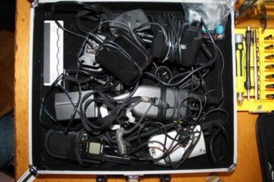 Dio opreme slovačkih provalnika (PU istarska)