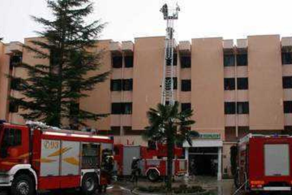 Vatrogasna vježba u Istarskim toplicama