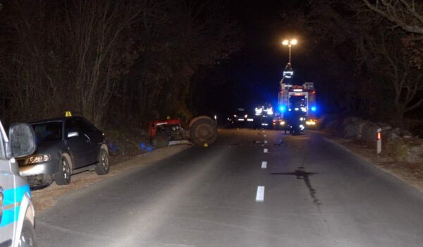 Jedna osoba poginula u prometnoj nesreći na ŽC 5077 Kanfanar-Žminj kod skretanja za Debeljuhe