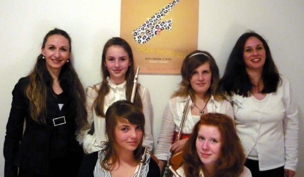 Lucia Kos, Donata Vukadinović, Karla Banko i Višnja Kovačić izvrsne na međunarodnom natjecanju mladih glazbenika u Splitu