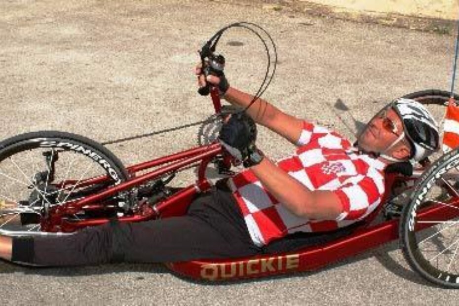 Gracijano Turčinović i njegov handbike