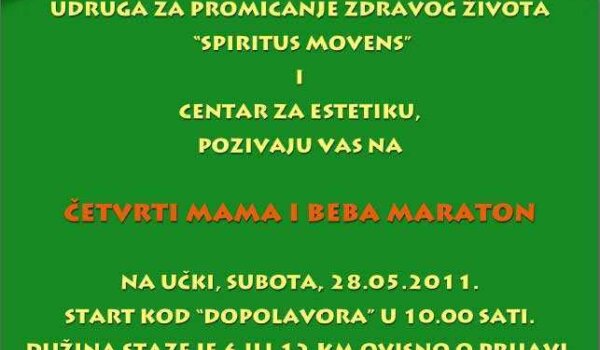 4. Mama i beba Učka maraton u subotu, 28. svibnja