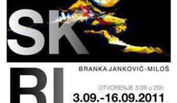 Izložba "Raskrižje" Branke Janković Miloš u Galiji od 3. do 16. rujna