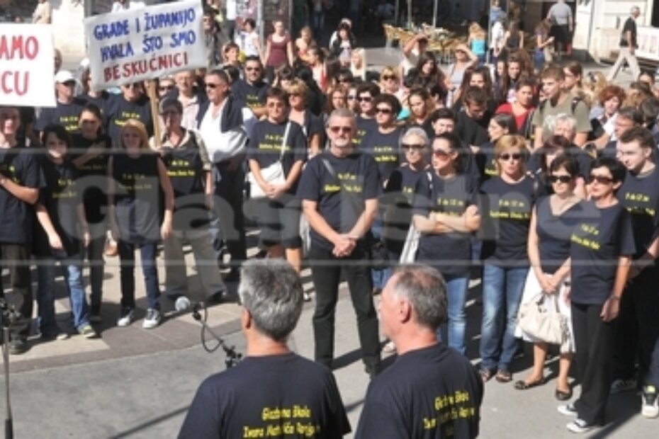 U četiri godine nadležni nisu osigurali prostor za 400-tinjak učenika i profesora Glazbene škole