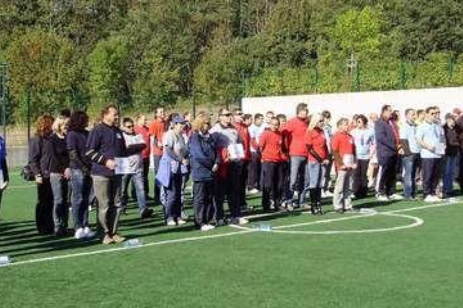 Svečano otvorenje na umjetnoj travi pazinske nadcestarije Hrvatskih cesta
