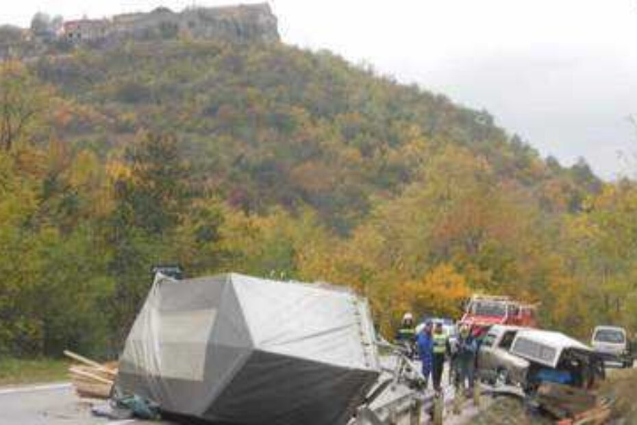 Ponovo izlijetanje na izlazu iz Buzeta