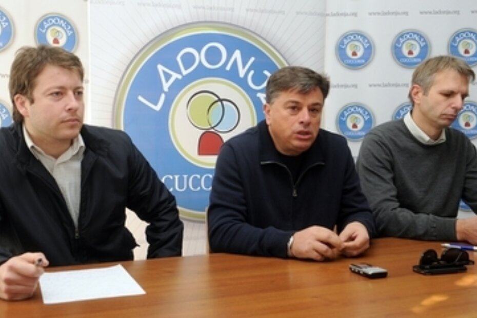 Mauricio Licul, Plinio Cuccurin i Alen Rosanda (Manuel ANGELINI)