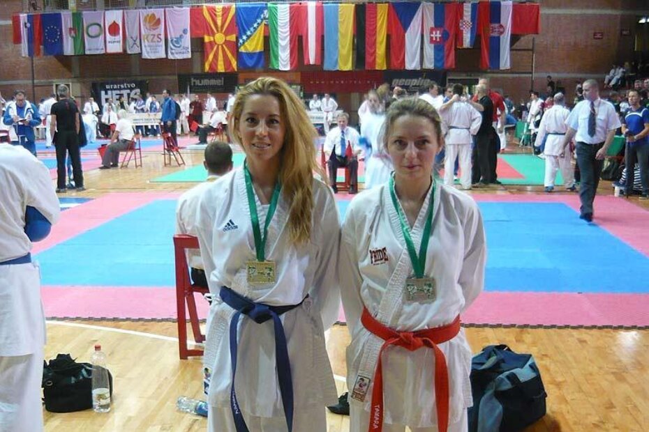 Tamara Banović i Diana Rogači na Ljubljana Openu 2011