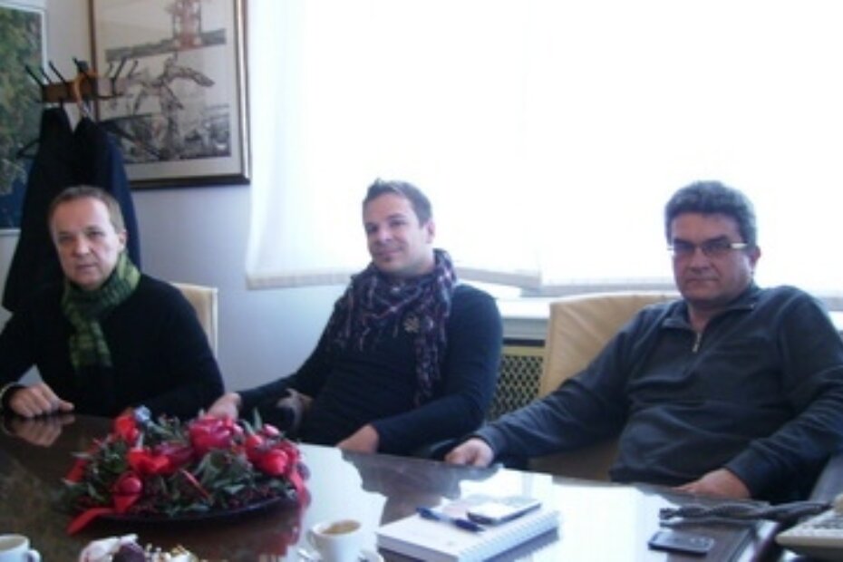 Sergio Pavat, Nikola Peršić i porečki gradonačelnik Edi Štifanić