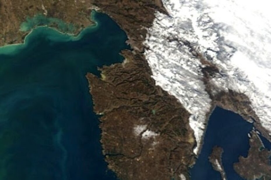 Snježni pokrivač u utorak i jučer