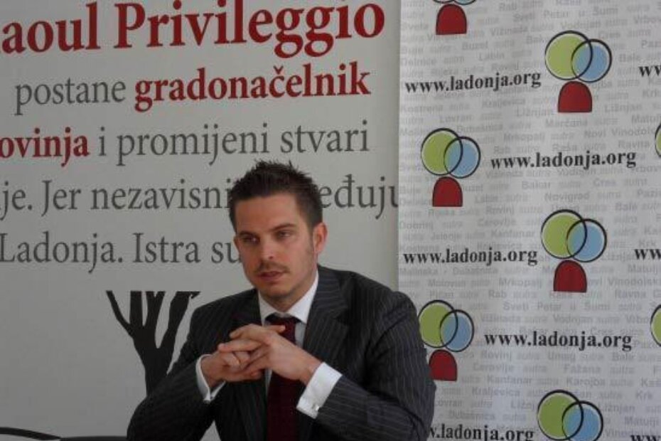 Vijećnik u Gradskom vijeću Rovinja Raoul Privileggio