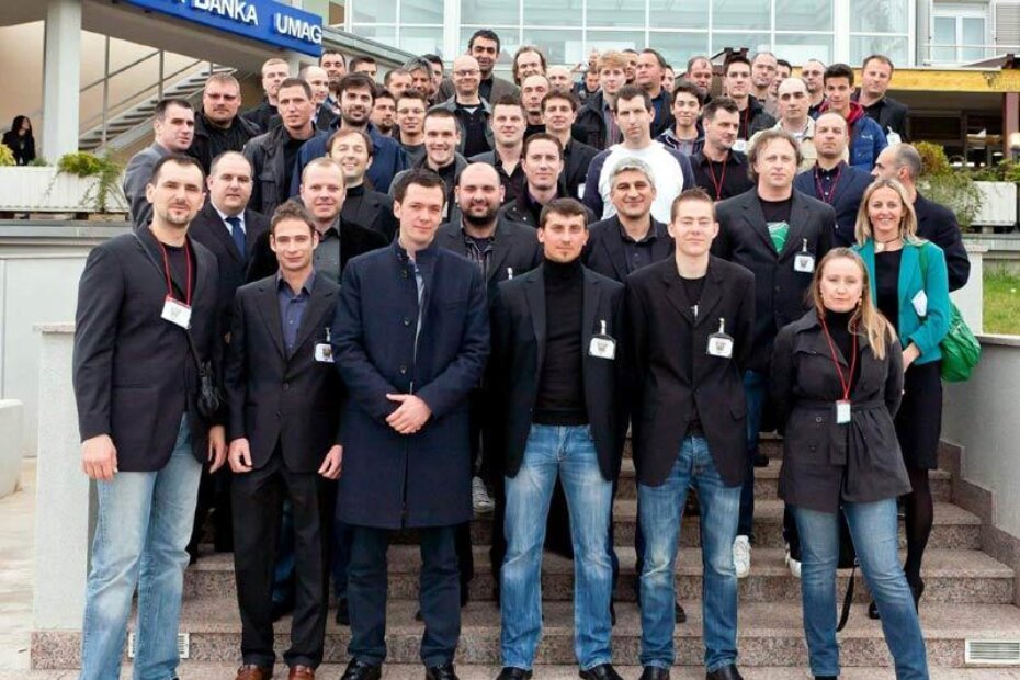 Osnivači i gosti uoči osnivačke sjednice Skupštine Košarkaškog kluba Istra Poreč