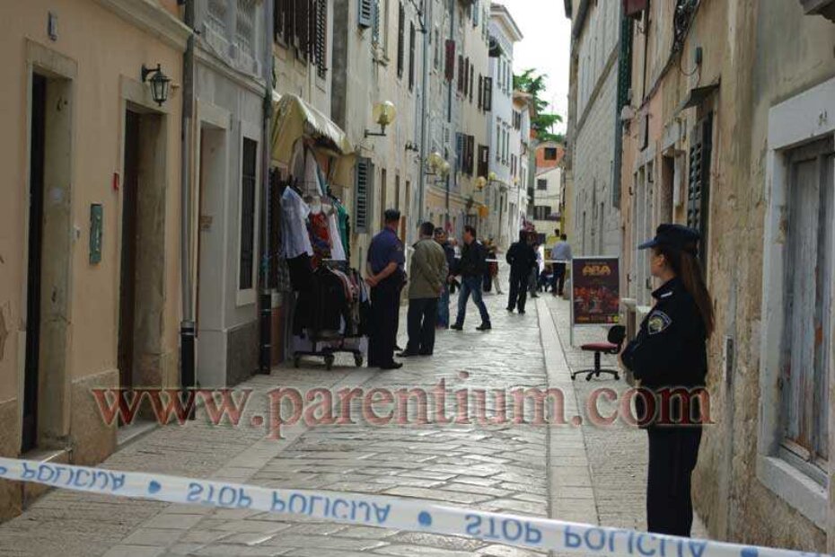 Eufrazijeva ulica u kojoj su se danas dogodili pokušaj ubojstva i samoubojstvo