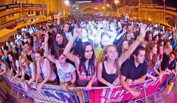Tisuće mladih u Zagrebu plesalo uz ritam mladosti