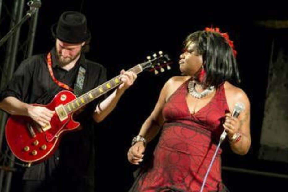 Texas Slim i Viviane Vance Kelly