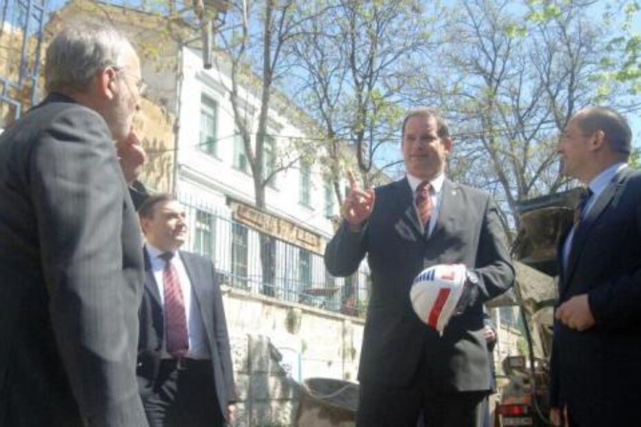 Mladen Bajić, Aleksandar Puh i Orsat Miljenić za nedavnog boravka u Puli (S. MILJEVIĆ)