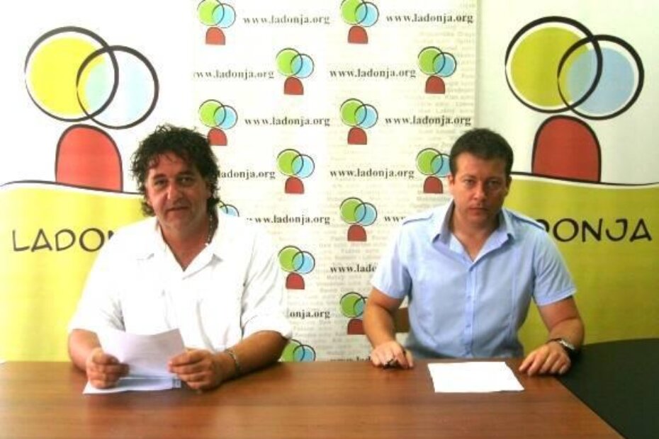 Mauricio Licul i Ivo Uccio Miletić na tiskovnoj konferenciji