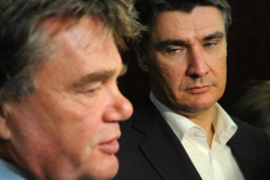 Ivan Jakovčić i Zoran Milanović (Dejan ŠTIFANIĆ)