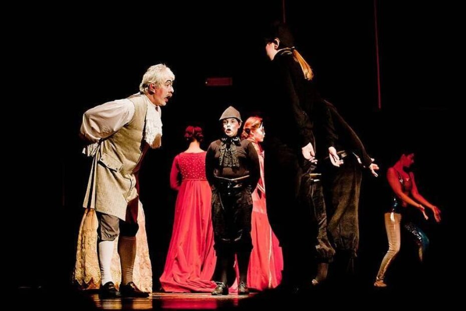 Iz predstave "Kraljevna na zrnu graška" u izvedbi Mrkog teatra (Foto: Mrki Teatar)