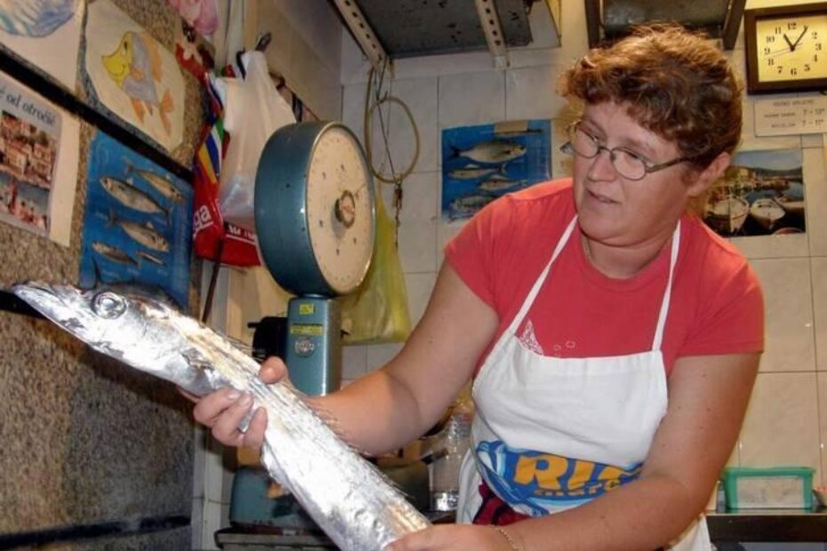 Srebrnjak na pulskoj tržnici (M. KOLENKO)