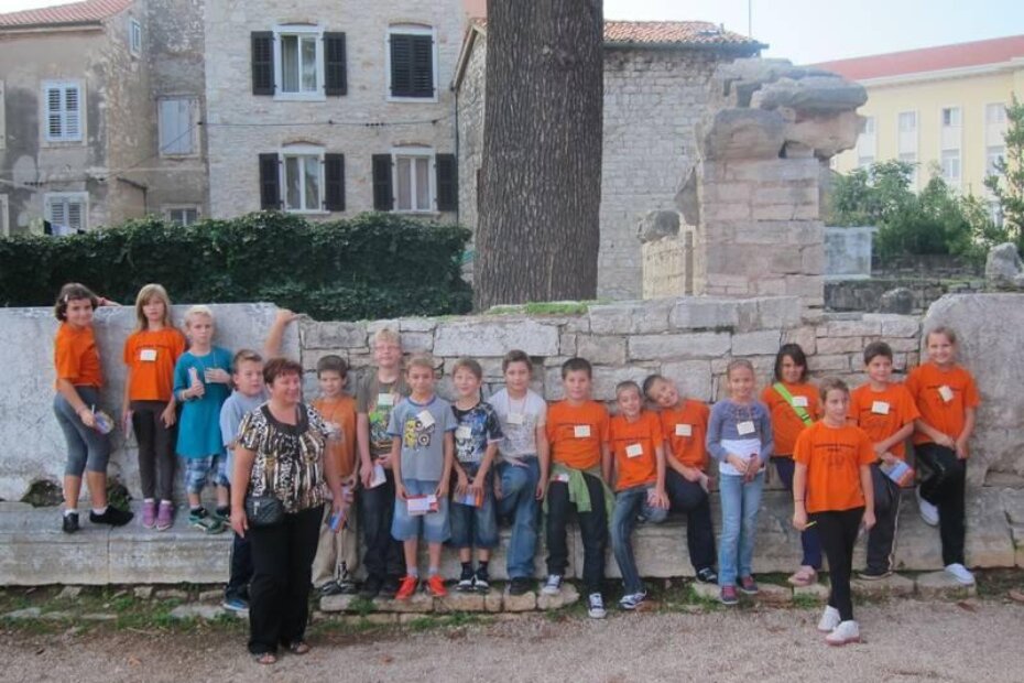 Polaznici radionice Mali turistički vodiči