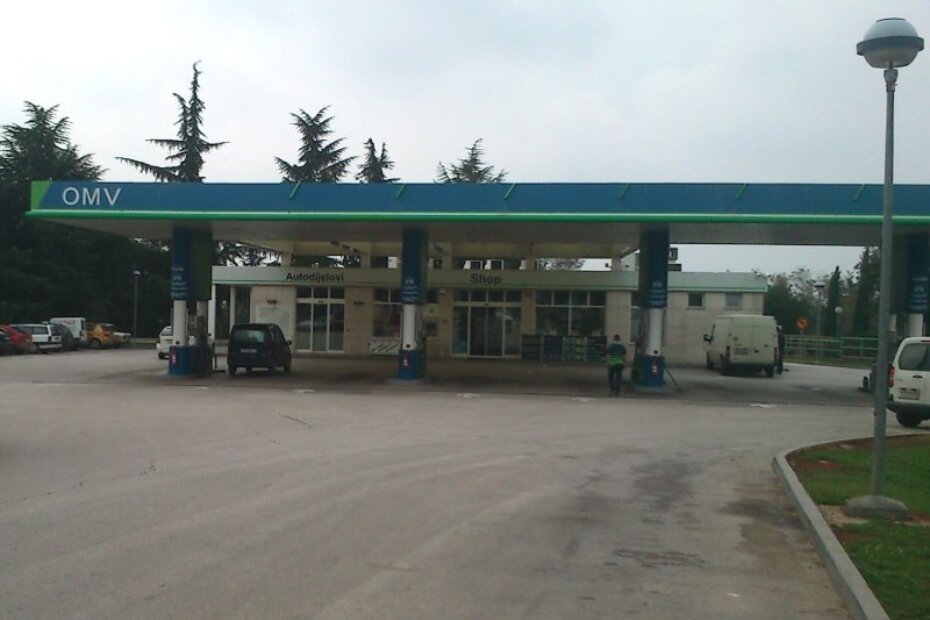 Benzinska pumpa OMV u Poreču