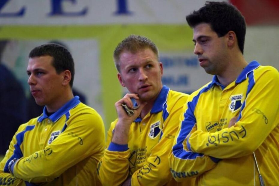 Elvis Barbaro, Nikola Hrelja i Ivan Lukšić, Istra Poreč (S. ŽULIĆ)