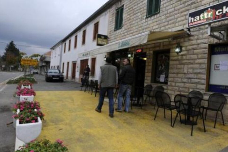 Kafić gdje se dogodio napad (N. STIPANIČEV/CROPIX)