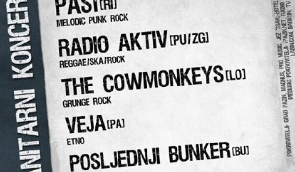 Humanitarni koncert "Igy rock" u pazinskom Magnusu 25. prosinca