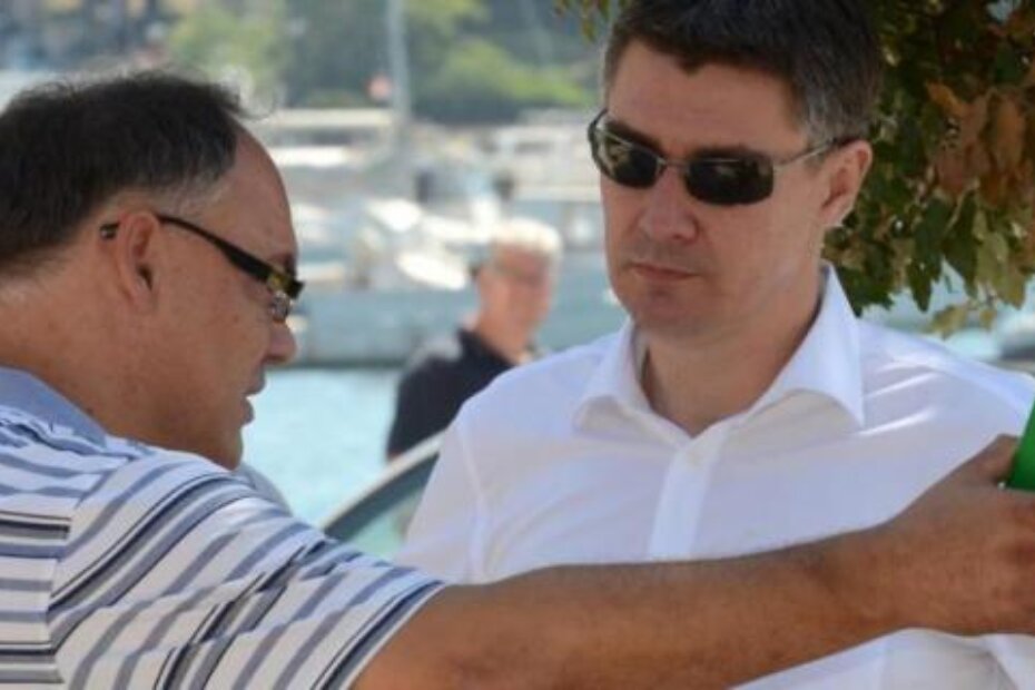 Damir Kajin i Zoran Milanović (M. MIJOŠEK/arhiva)