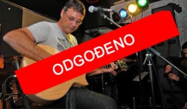 Najavljeni koncert Harija Rončevića u La Kabani odgođen