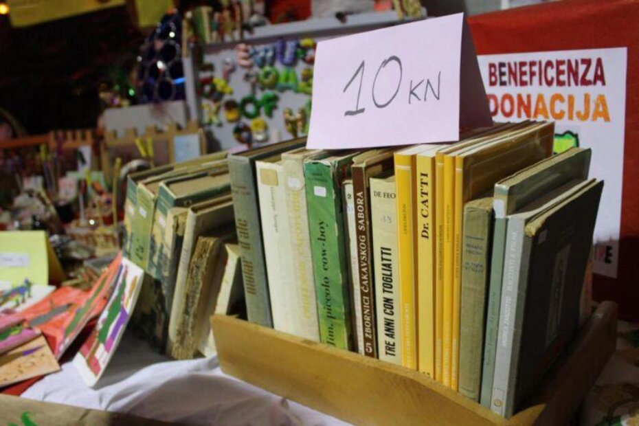 U Novigradu su se rabljene knjige prodavale za 10 kuna