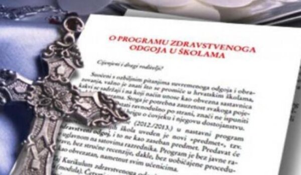 Ministarstvo Crkvi: Istina o zdravstvenom odgoju