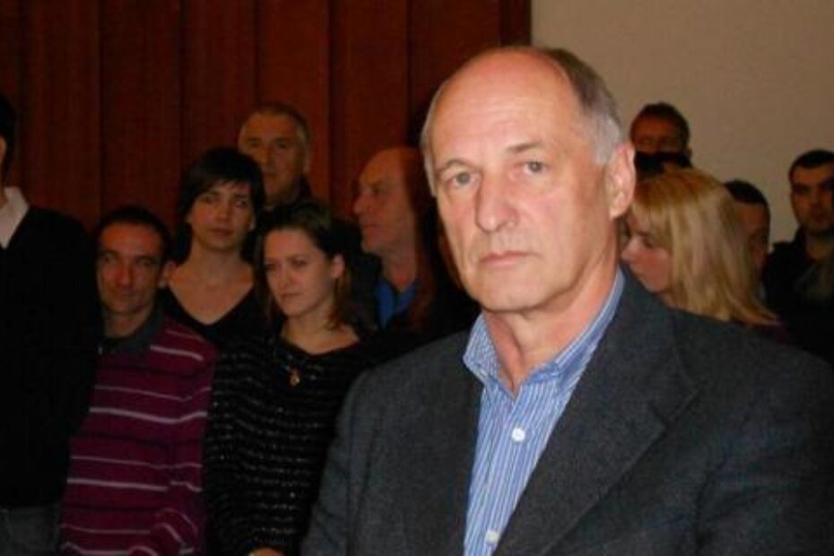 Veljko Ivančić i članovi istarskog HNS-a na pazinskom skupu (D. ŠIŠOVIĆ)