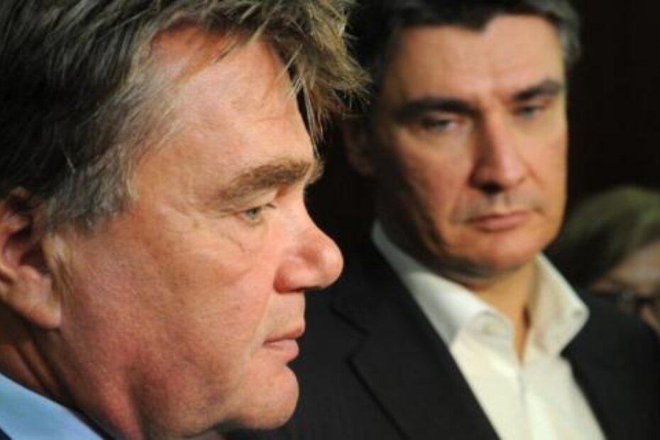 Puklo prijateljstvo - Ivan Jakovčić i Zoran Milanović (D. ŠTIFANIĆ)