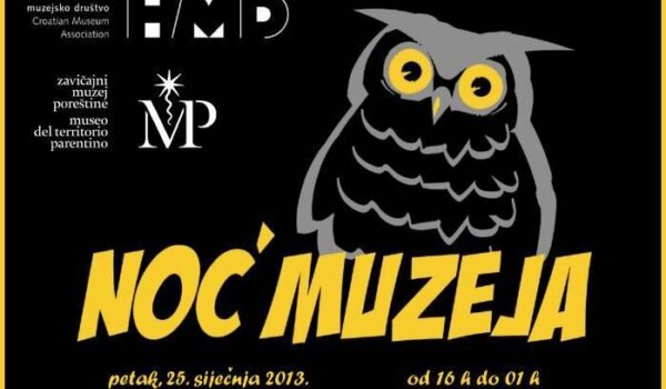 Noć muzeja u petak, 25. siječnja u Zavičajnom muzeju Poreštine