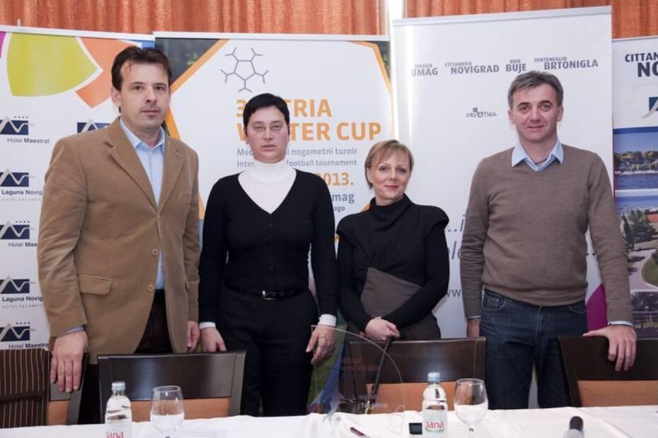 Anteo Miloš, Sanda Bravar Radizlović, Zrinka Bokulić i Ives Čakarun na tiskovnoj konferenciji