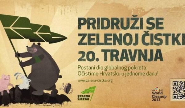 Zelena čistka 20. travnja ponovno u Hrvatskoj