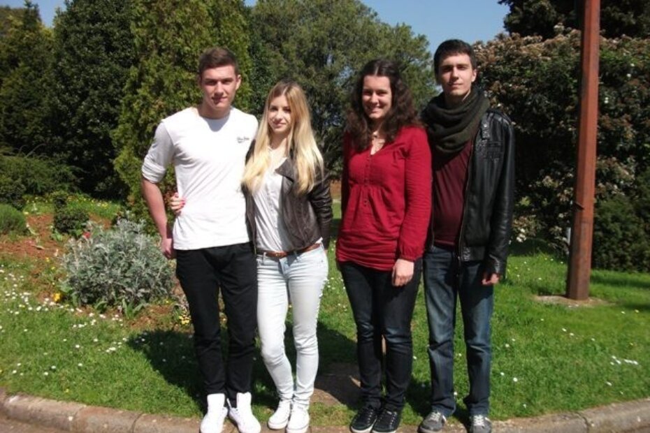 Erik Udovičić, Martina Sorgo, Ariana Pribetić i Alen Perčić