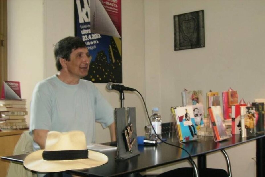 Ante Tomić na dodjeli nagrade BOOKtiga (J. PRODAN)