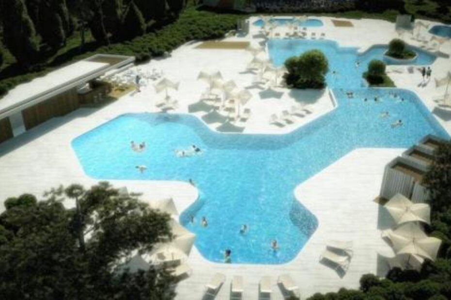 Novi bazeni dizajn-hotela Lone, idejno rješenje Studija 3LHD