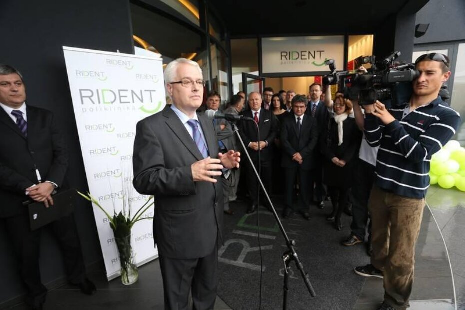 Predsjednik RH Ivo Josipović drži govor na otvaranju