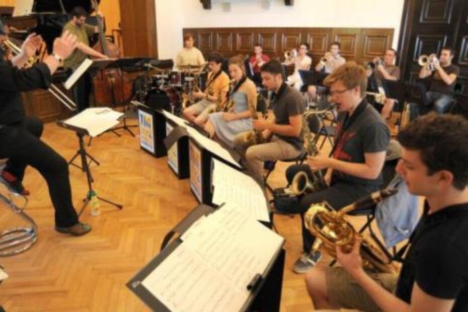 S prošlogodišnje Big Band radionice pod vodstvom Sigija Feigla (M. MIJOŠEK/arhiva)