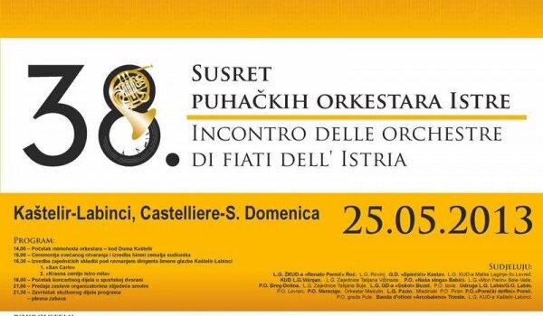 Još stignete na: 38. Susret puhačkih orkestara Istre
