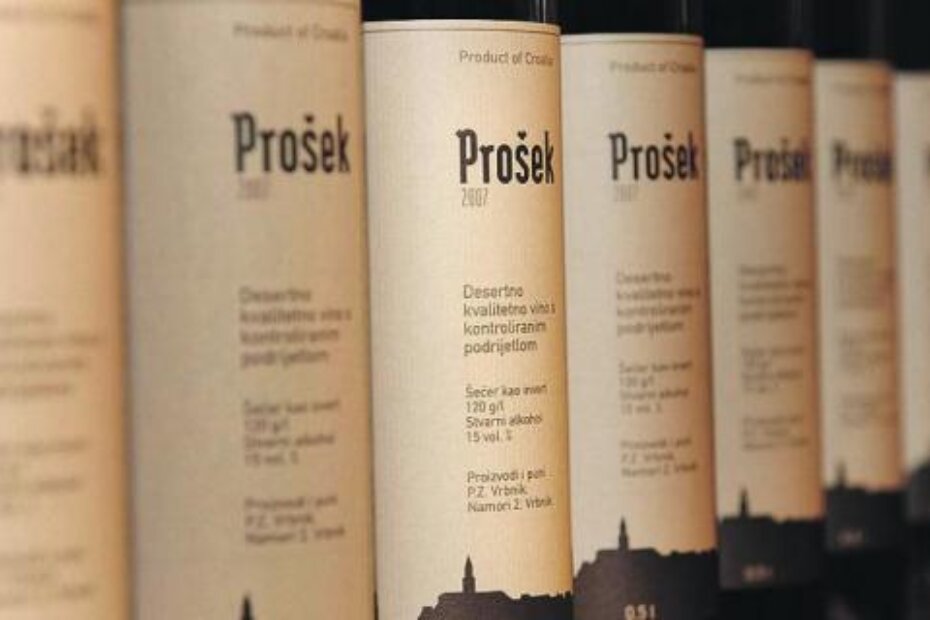 Prošek bi mogao izazvati hrvatsko-talijanski spor (P. FABIJAN/Novi list)