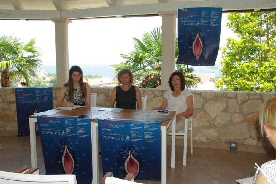 Jučerašnja konferencija za novinare u vrsarskom hotelu Vista