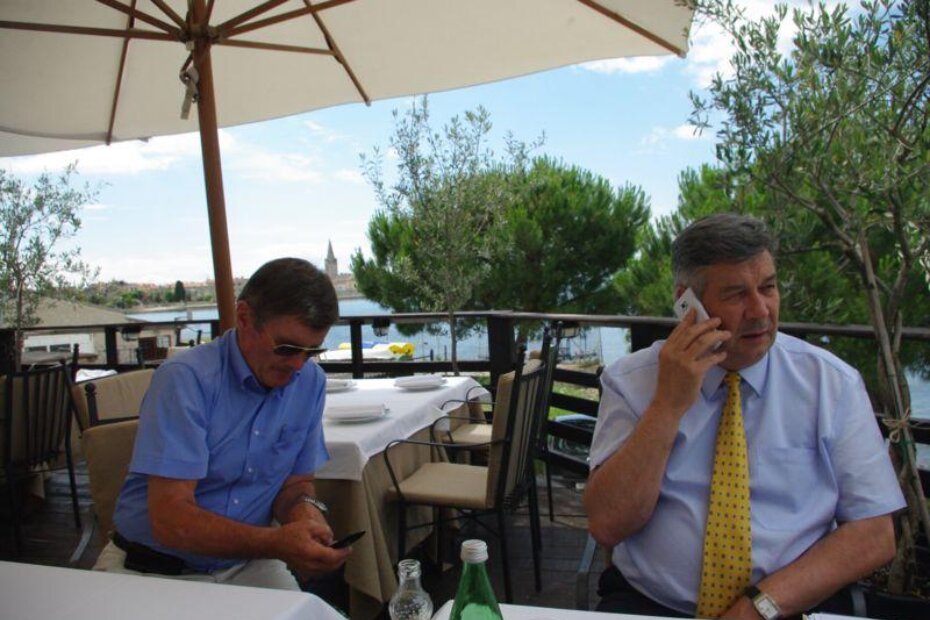 Rodoljub Kosić, smijenjeni direktor Usluge se nakon primitka odluke o razrješenju sa dužnosti našao sa novinarima