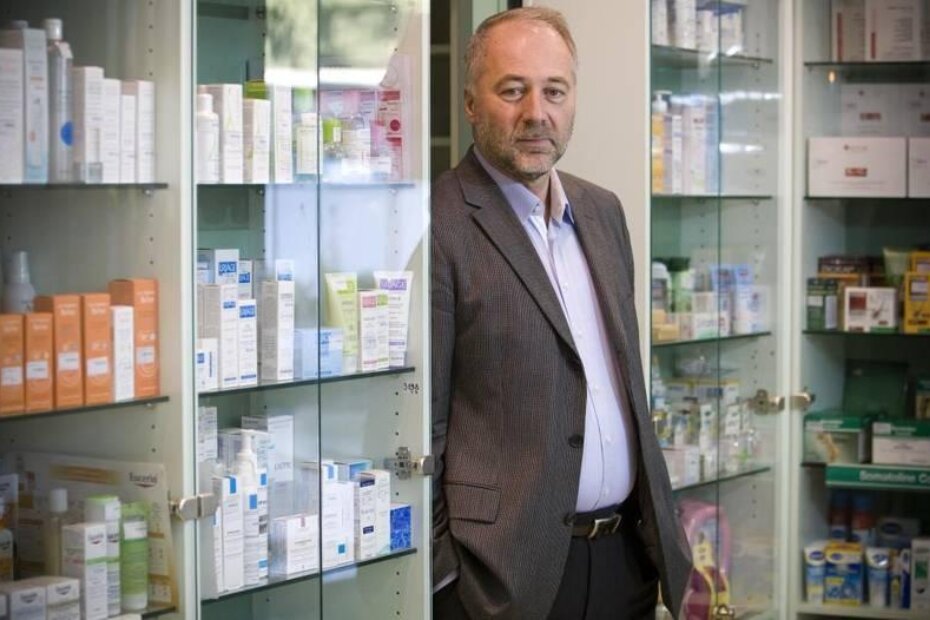 Mato Portolan, predsjednik Hrvatske ljekarničke komore (A. ČIZMIĆ/CROPIX)